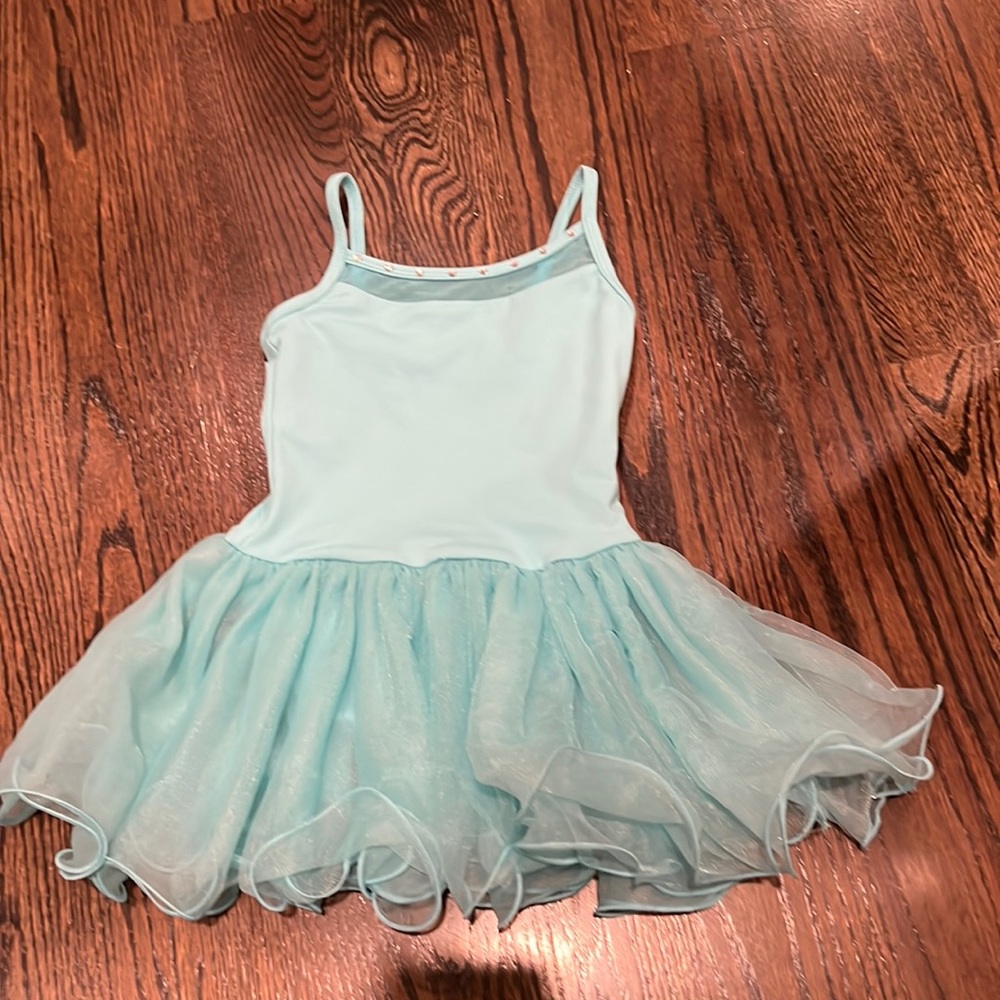 Ballet Tutu Outfit in Aqua - Like New
